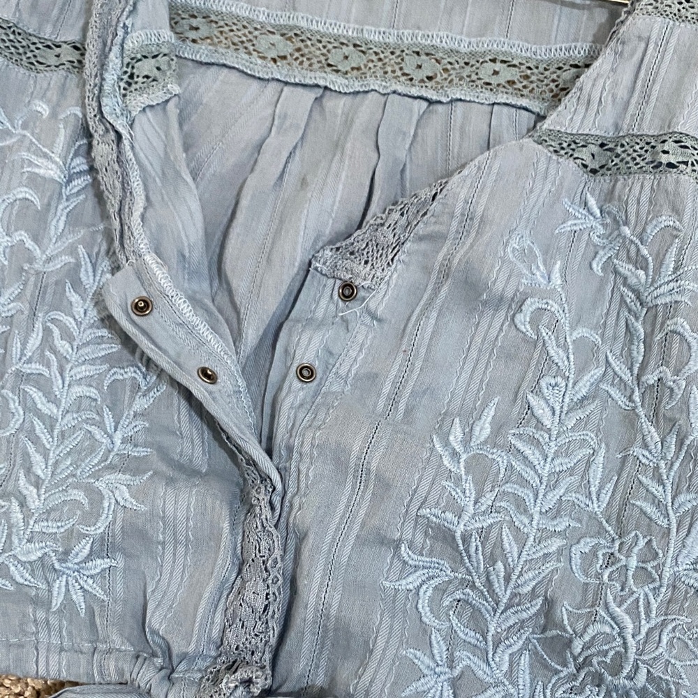 Free people Follow Your Heart Floral Embroidered Top - Picture 9 of 11